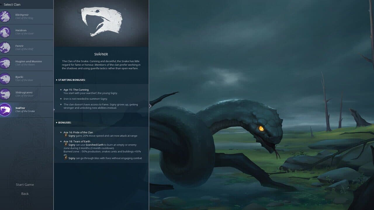Northgard: Sváfnir, Clan of the Snake screenshot 1