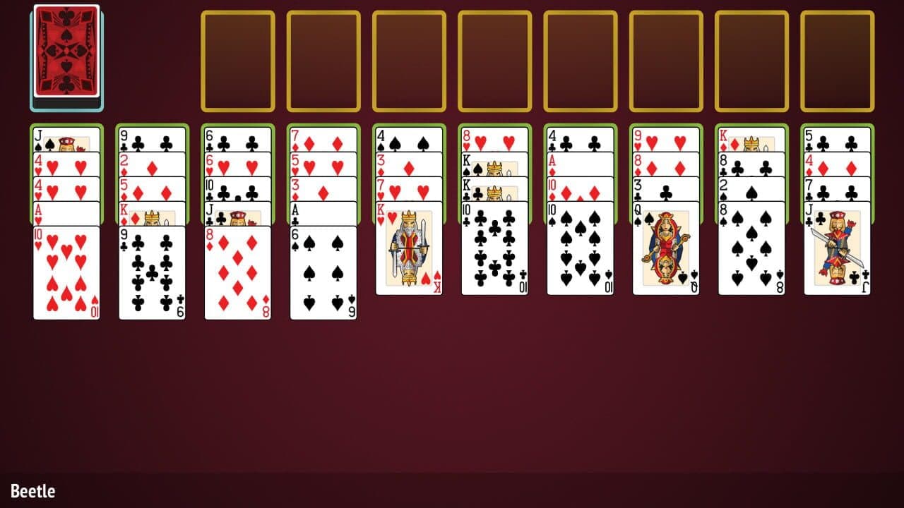 Spider Solitaire Collection screenshot 1