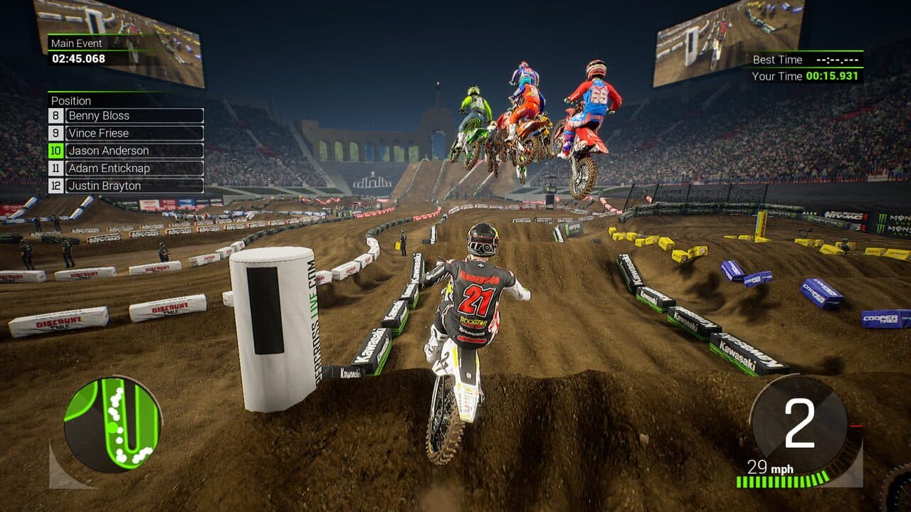 Monster Energy Supercross: The Official Videogame 2 - Los Angeles Memorial Coliseum thumbnail 4
