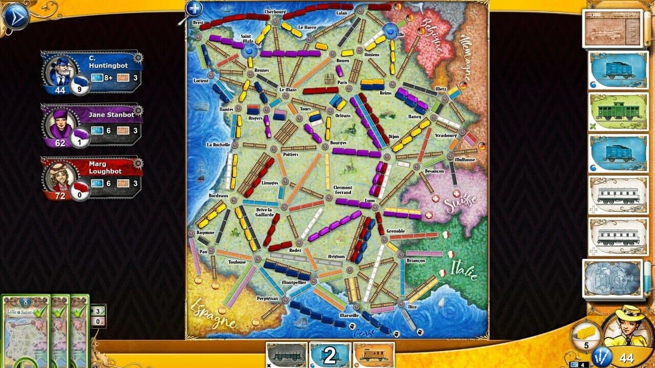 Ticket to Ride: France screenshot 1