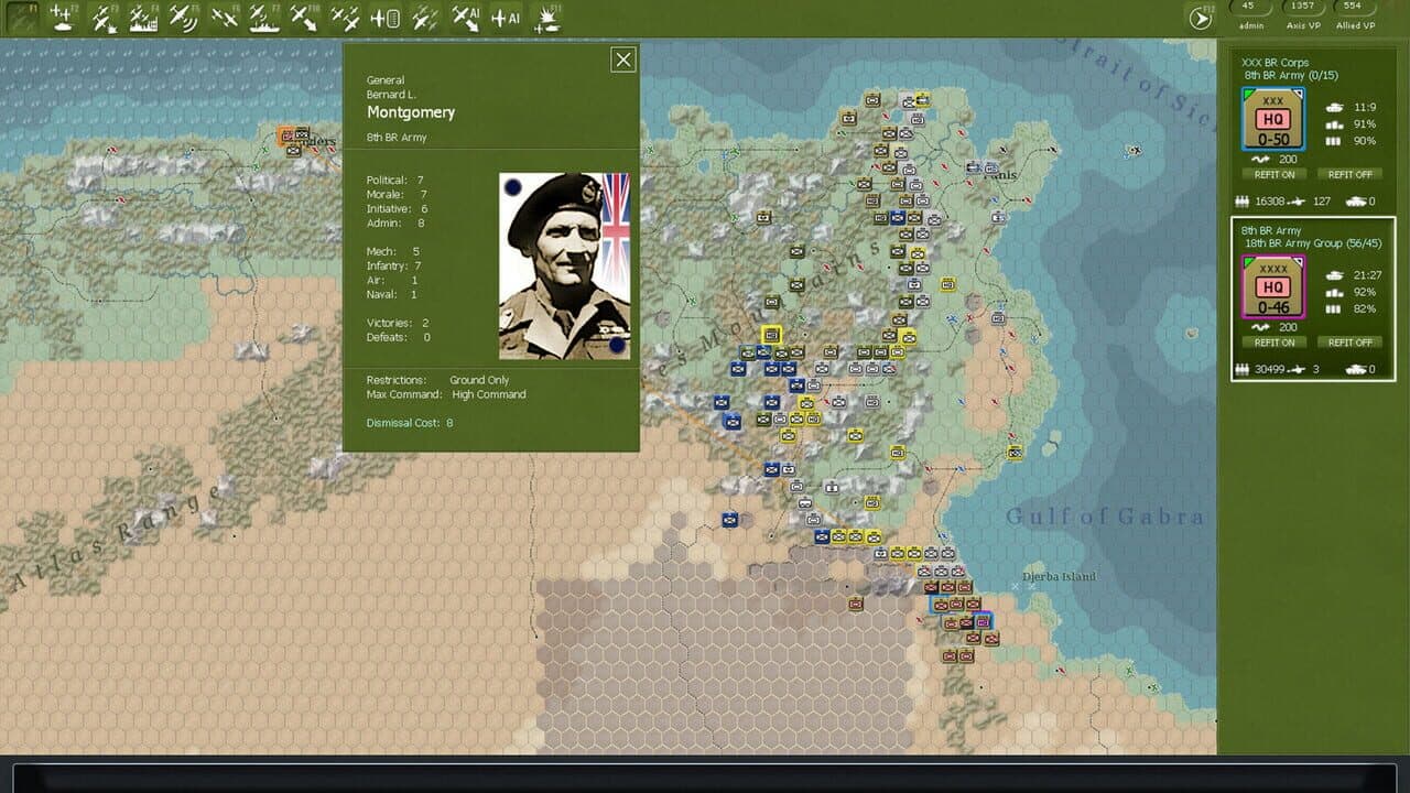 Gary Grigsby's War in the West: Operation Torch thumbnail 10