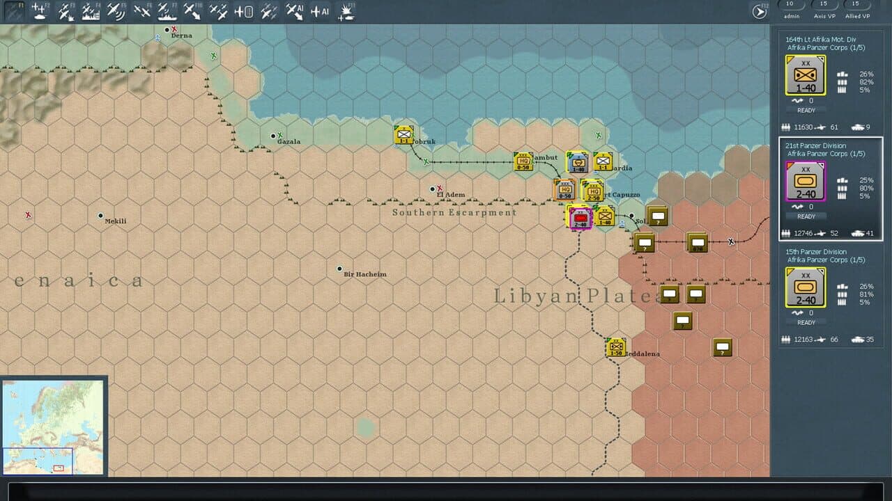 Gary Grigsby's War in the West: Operation Torch thumbnail 11
