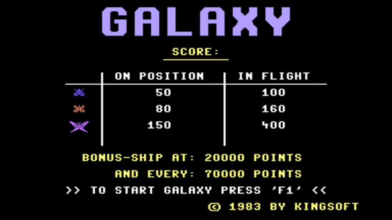 Galaxy screenshot 1