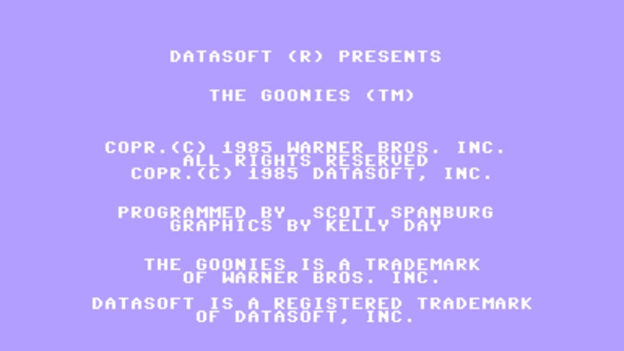 The Goonies screenshot 1