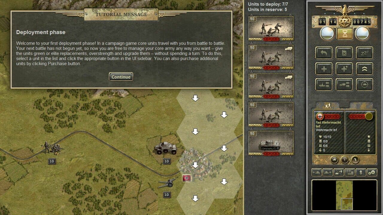 Panzer Corps Gold screenshot 1