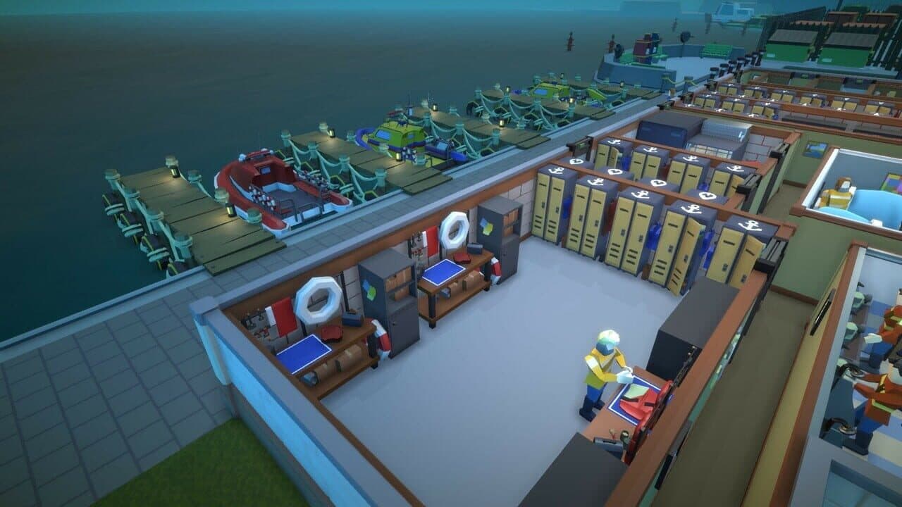 Rescue HQ: The Tycoon - Coastguard screenshot 1