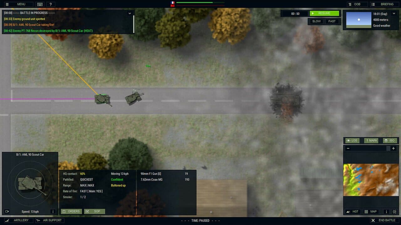 Armored Brigade Nation Pack: France - Belgium screenshot 1
