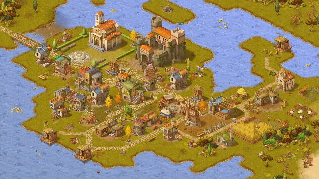 Townsmen: A Kingdom Rebuilt - The Seaside Empire screenshot 1