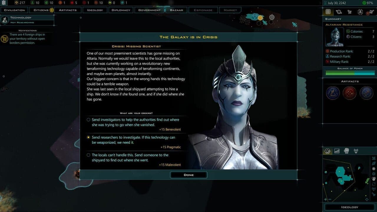 Galactic Civilizations III: Worlds in Crisis thumbnail 2