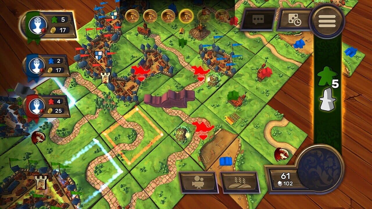 Carcassonne: The Official Board Game - The Princess & the Dragon thumbnail 3