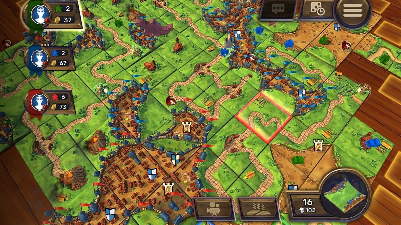 Carcassonne: The Official Board Game - The Princess & the Dragon screenshot 1