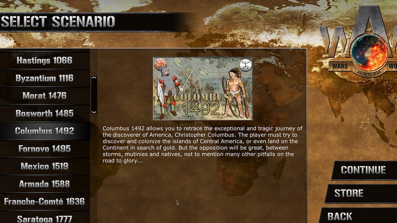 Wars Across the World: Columbus 1492 screenshot 1
