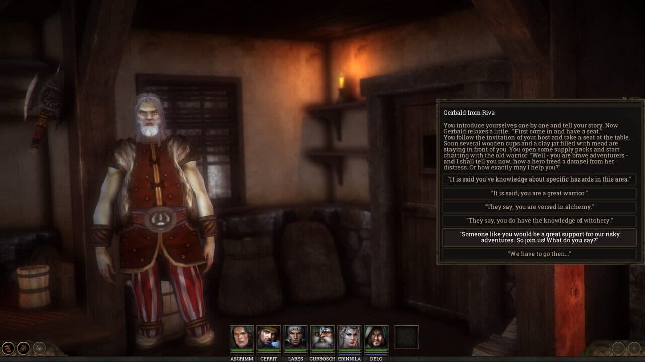 Realms of Arkania: Blade of Destiny - With Blade and Brilliance screenshot 1