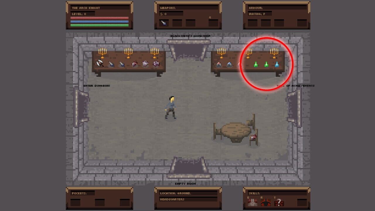 No Turning Back: The Pixel Art Action-Adventure Roguelike - Potions Starter Pack screenshot 1