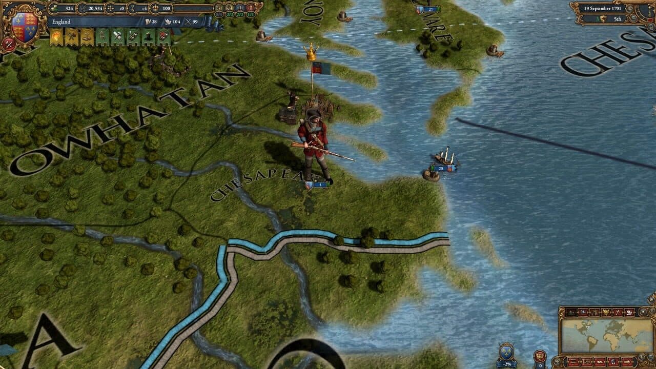Europa Universalis IV: Colonial British and French Unit Pack screenshot 1