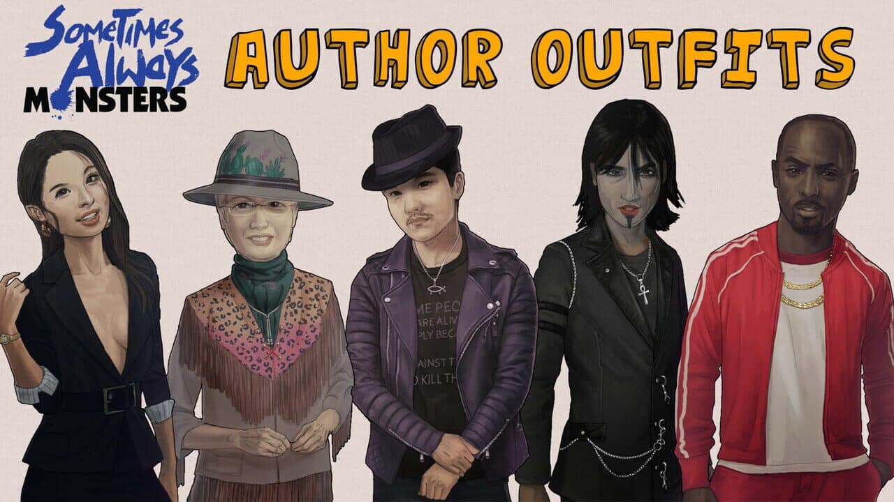 Sometimes Always Monsters: Author Outfits screenshot 1