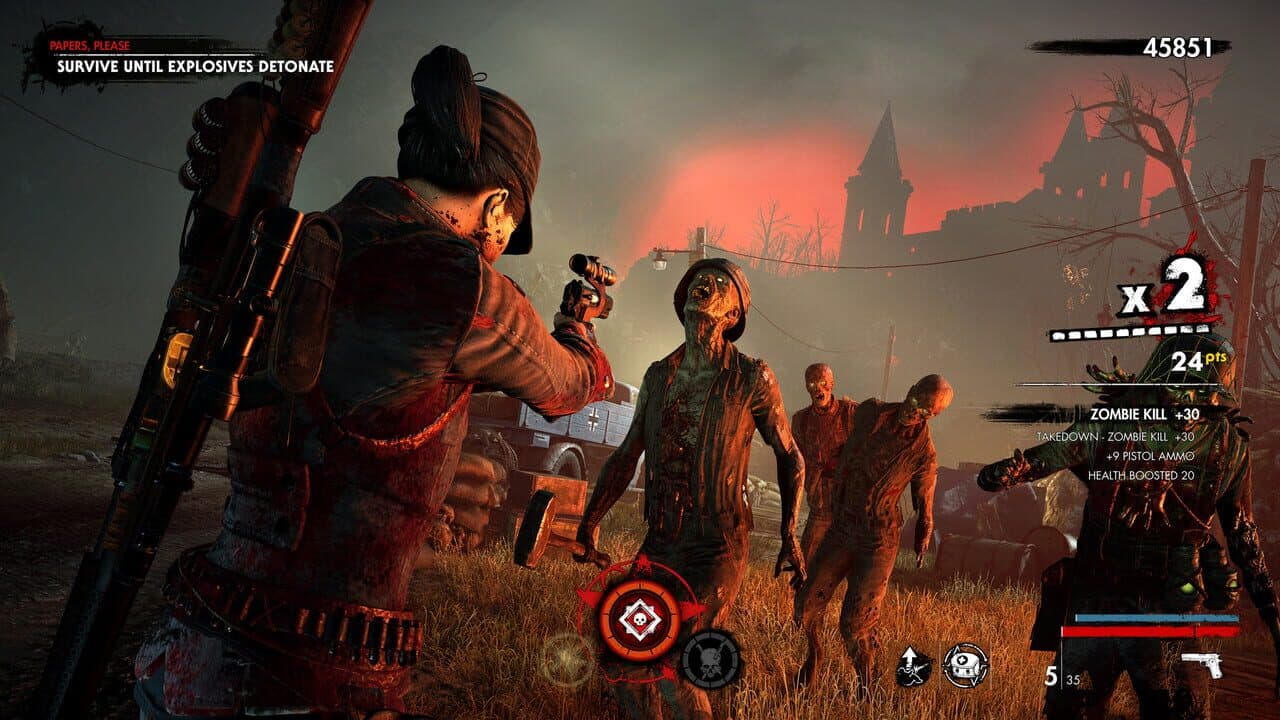 Zombie Army 4: Dead War - Mission 8: Abaddon Asylum thumbnail 5
