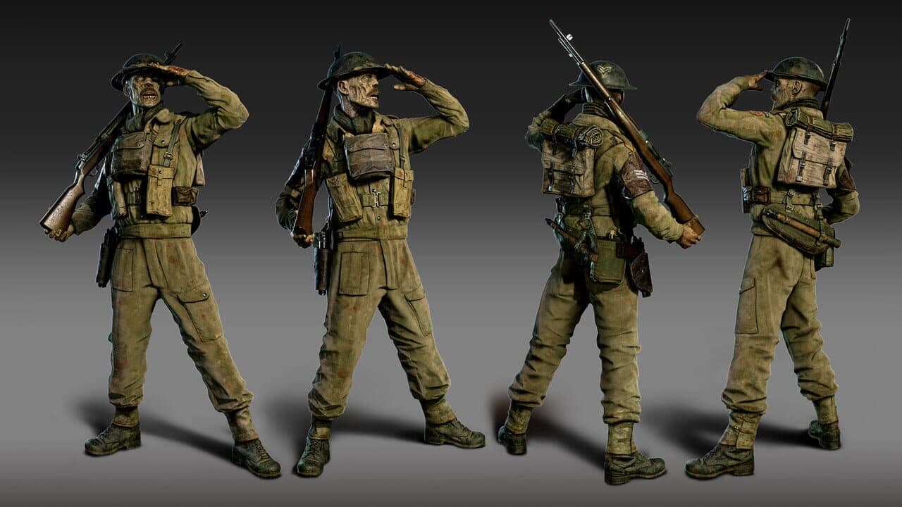 Zombie Army 4: Dead War - Paratrooper Zombie Character thumbnail 2