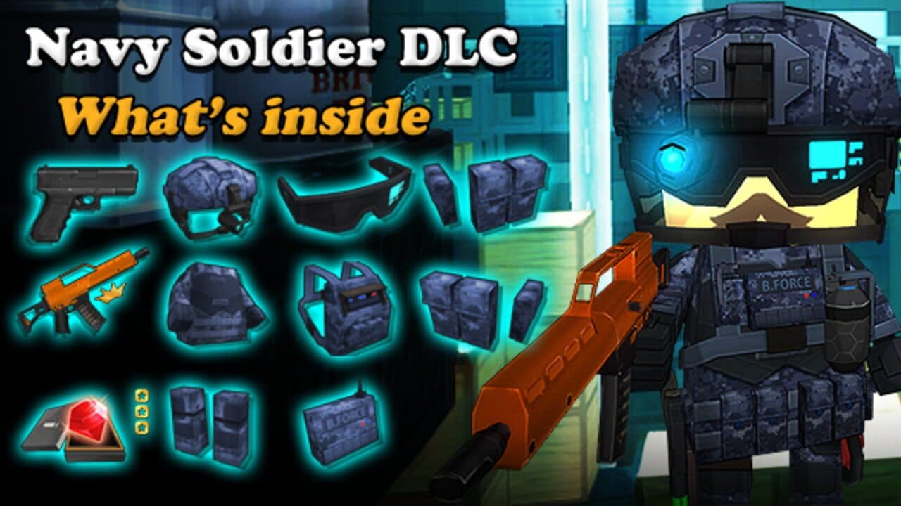 Brick Force: Navy Soldier screenshot 1