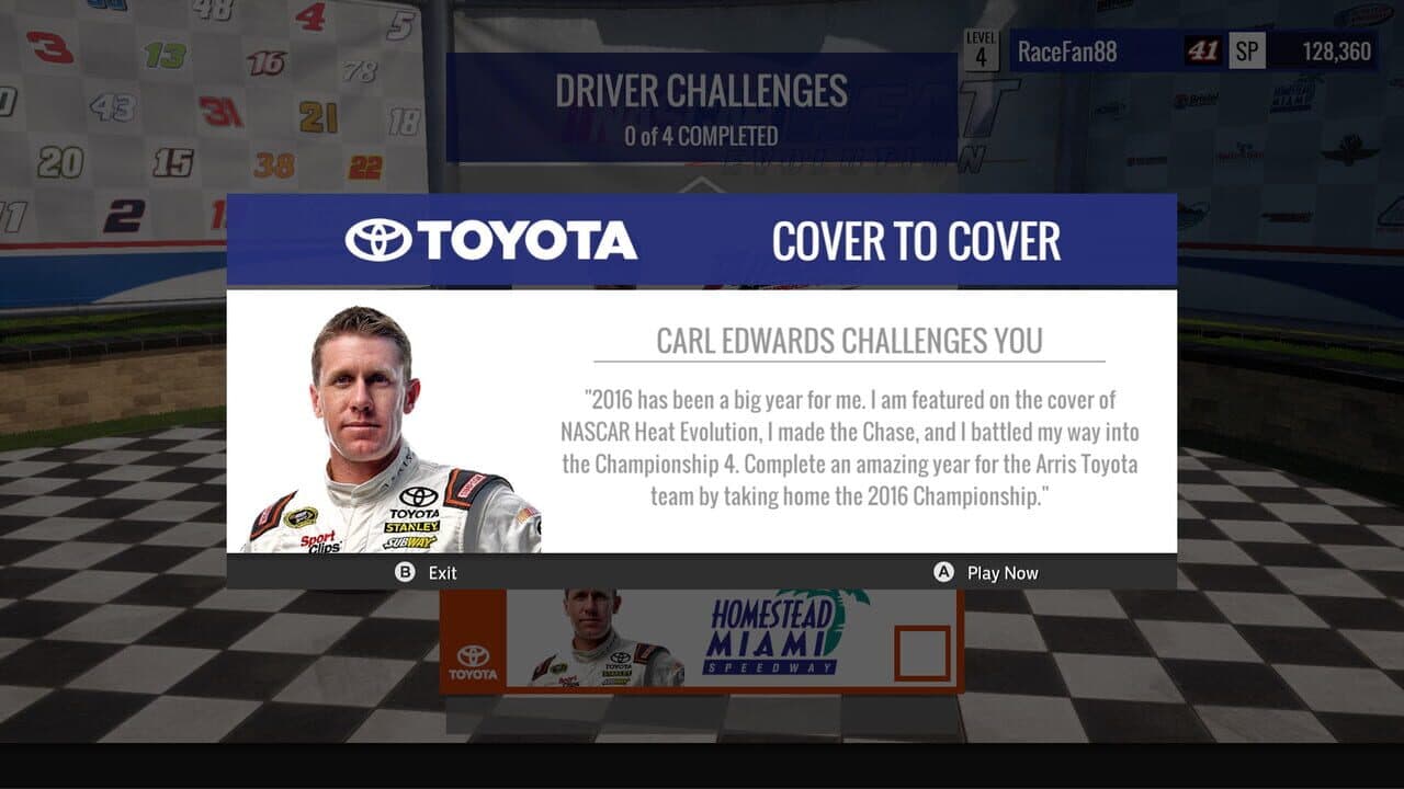 NASCAR Heat Evolution: Toyota Challenge Pack 4 screenshot 1