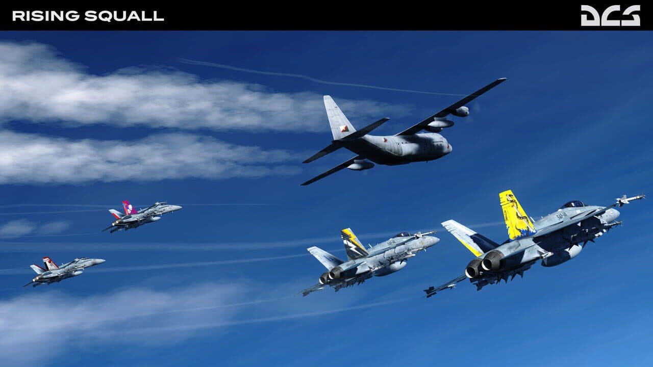 DCS World: F/A-18C Hornet Rising Squall Campaign thumbnail 12