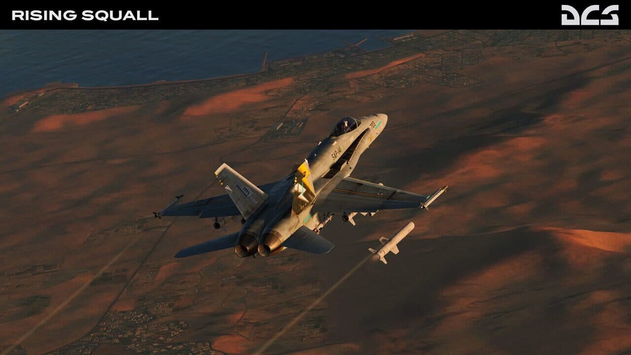 DCS World: F/A-18C Hornet Rising Squall Campaign screenshot 1