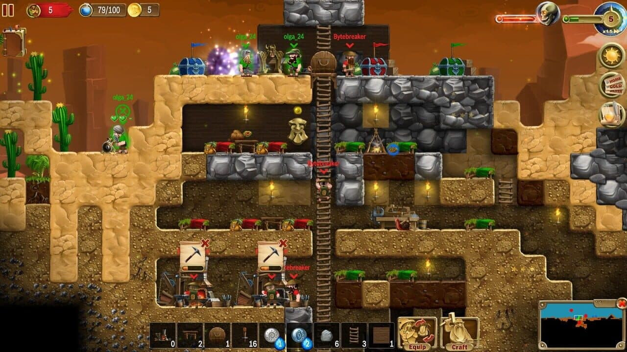 Craft the World: Dig with Friends screenshot 1