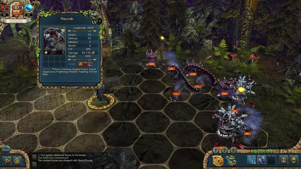 King's Bounty: Warriors of the North - Ice and Fire screenshot 1