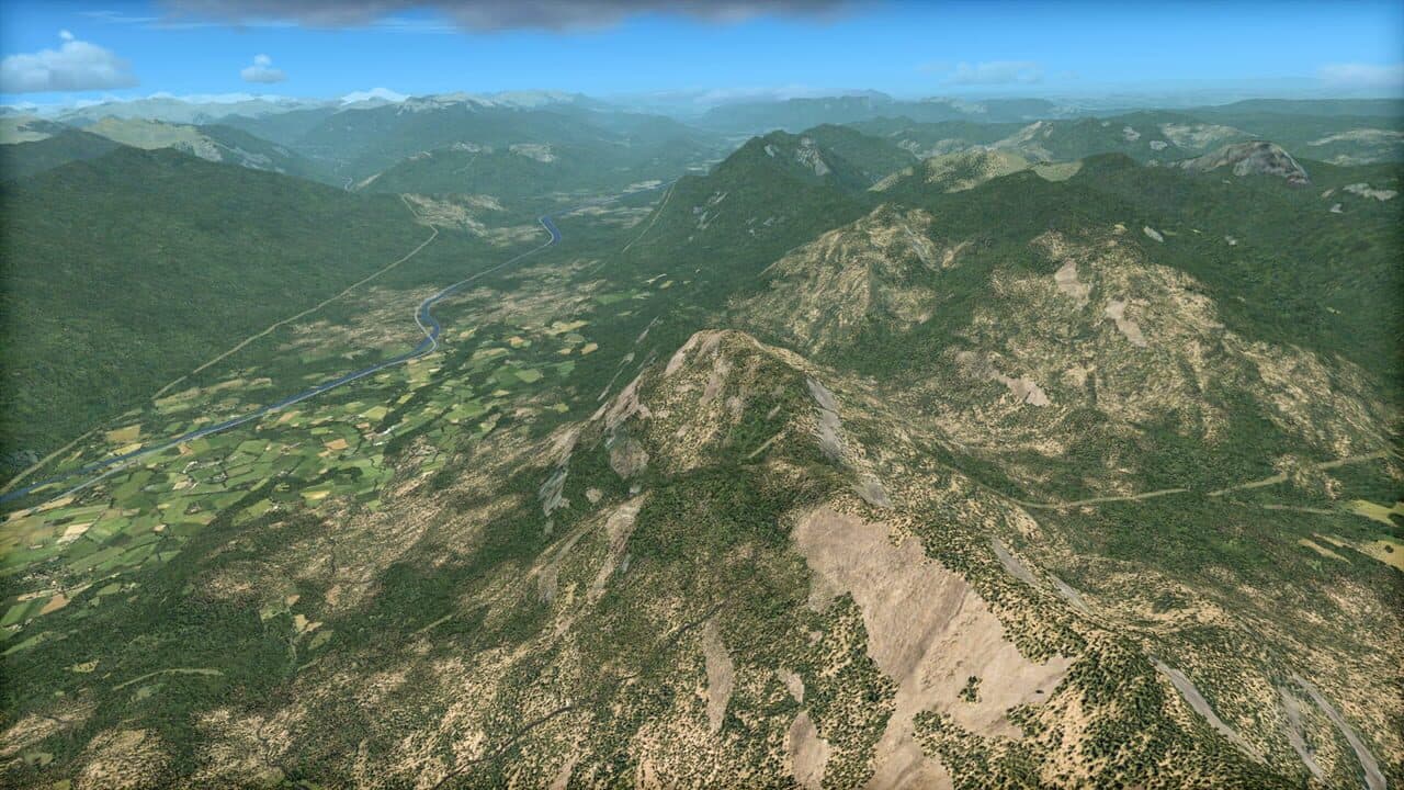 Microsoft Flight Simulator X: Steam Edition - Toposim Western Europe screenshot 1