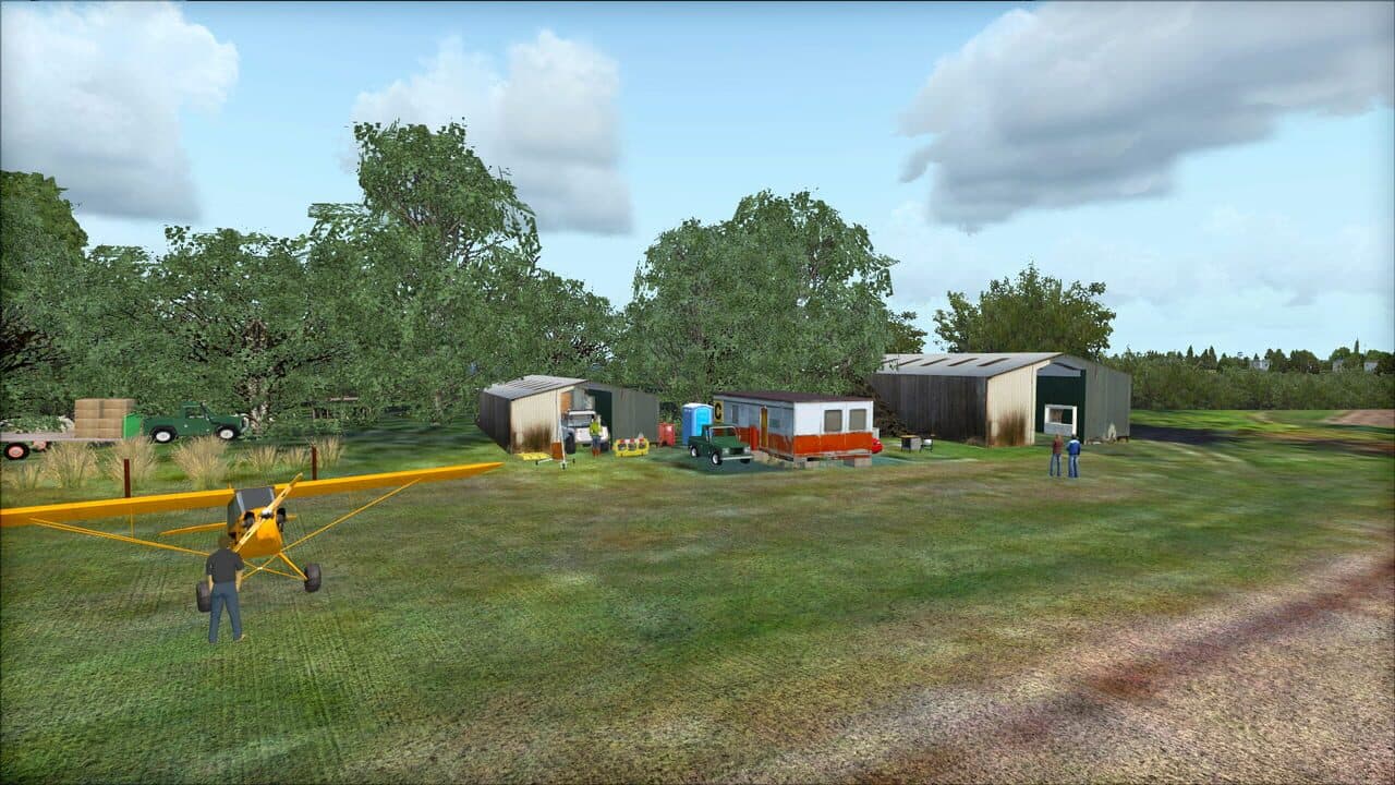 Microsoft Flight Simulator X: Steam Edition - Farm Strips Vol 2: Central and Southern England screenshot 1