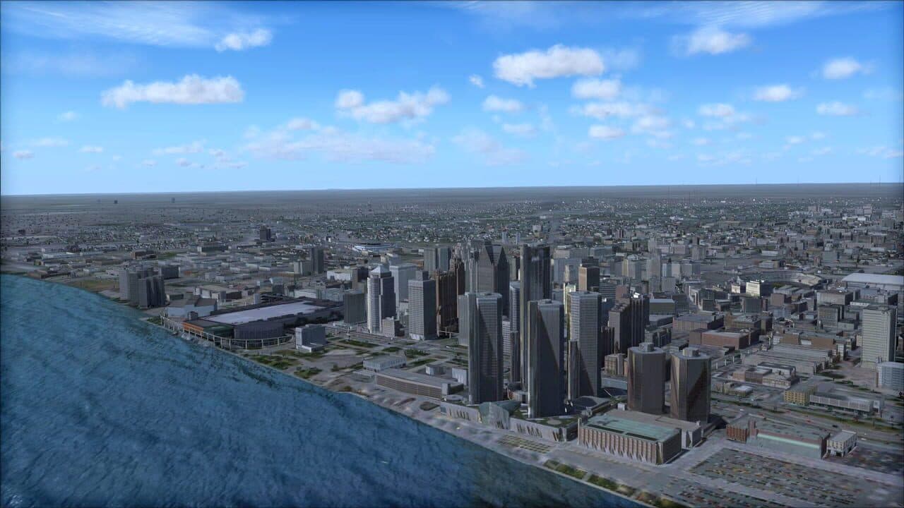 Microsoft Flight Simulator X: Steam Edition - US Cities: Detroit thumbnail 8