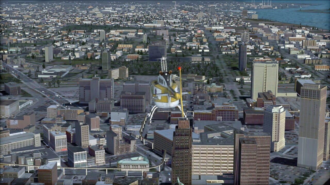 Microsoft Flight Simulator X: Steam Edition - US Cities: Detroit thumbnail 3