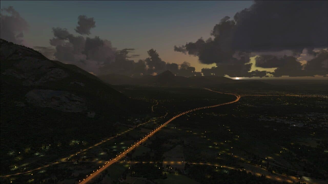 Microsoft Flight Simulator X: Steam Edition - Night Environment: Alps thumbnail 2