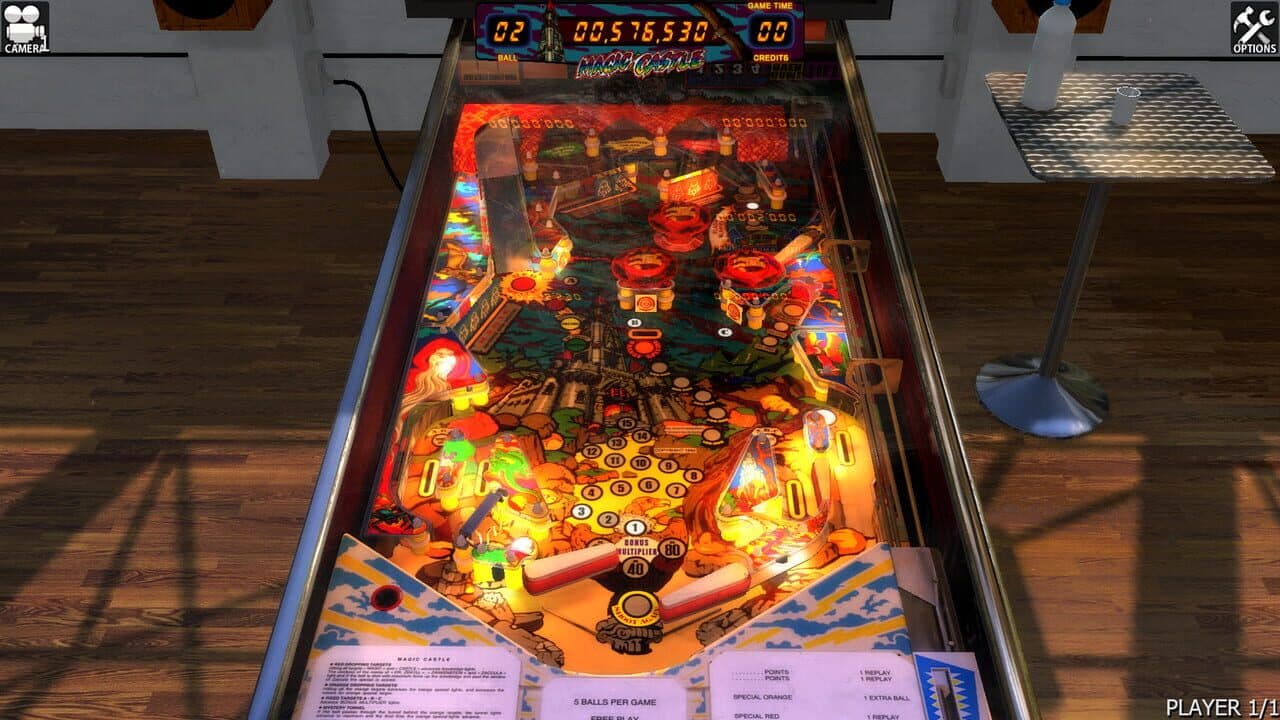 Zaccaria Pinball: Magic Castle Table thumbnail 2