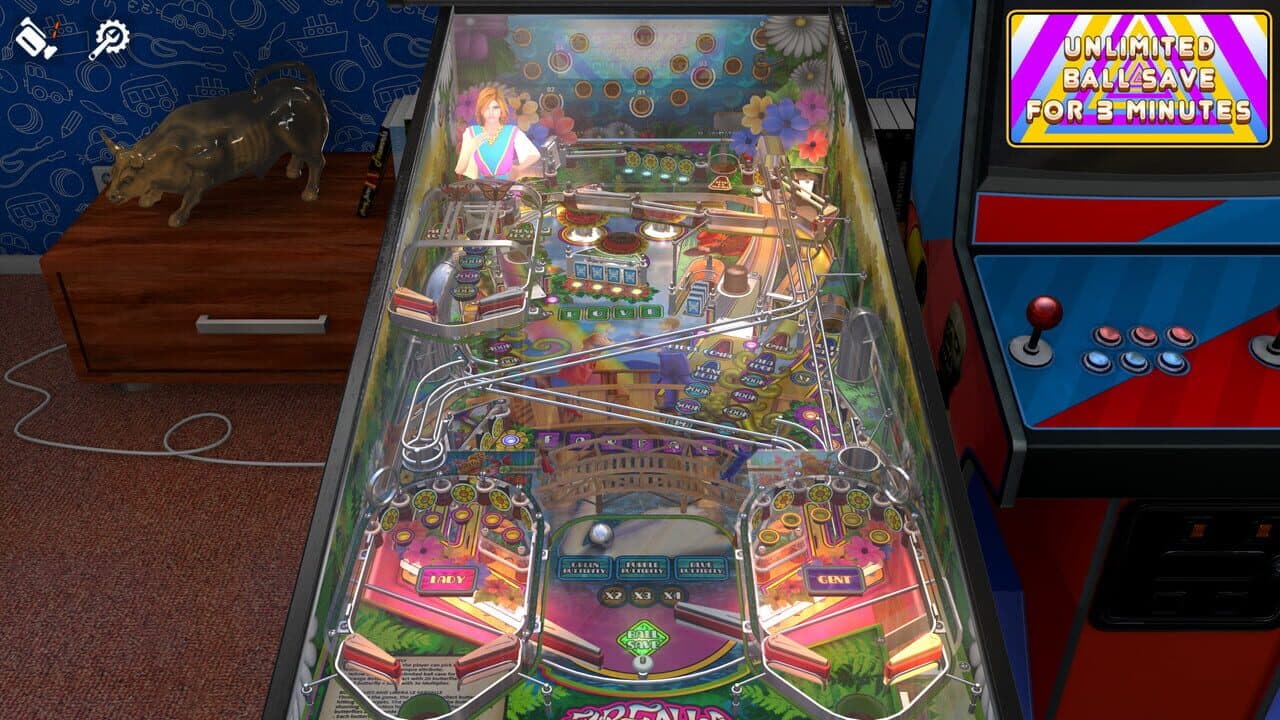 Zaccaria Pinball: Farfalla Deluxe Pinball Table thumbnail 2