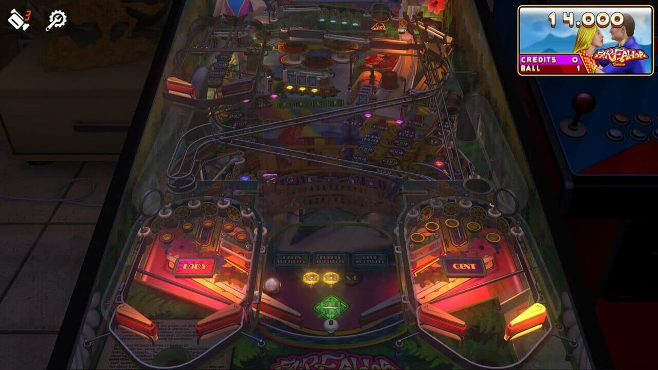 Zaccaria Pinball: Farfalla Deluxe Pinball Table thumbnail 4