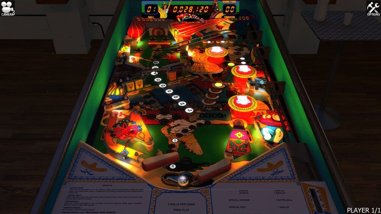 Zaccaria Pinball: Mexico '86 Table thumbnail 3