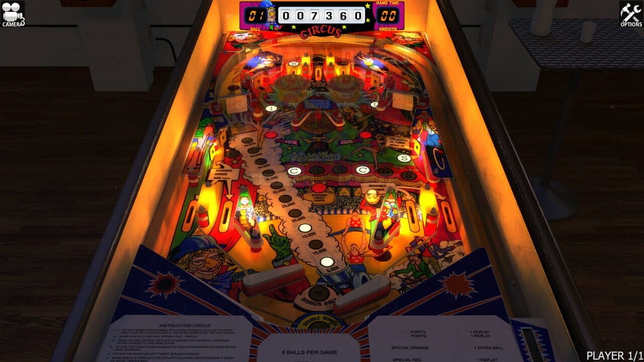 Zaccaria Pinball: Circus Table screenshot 1