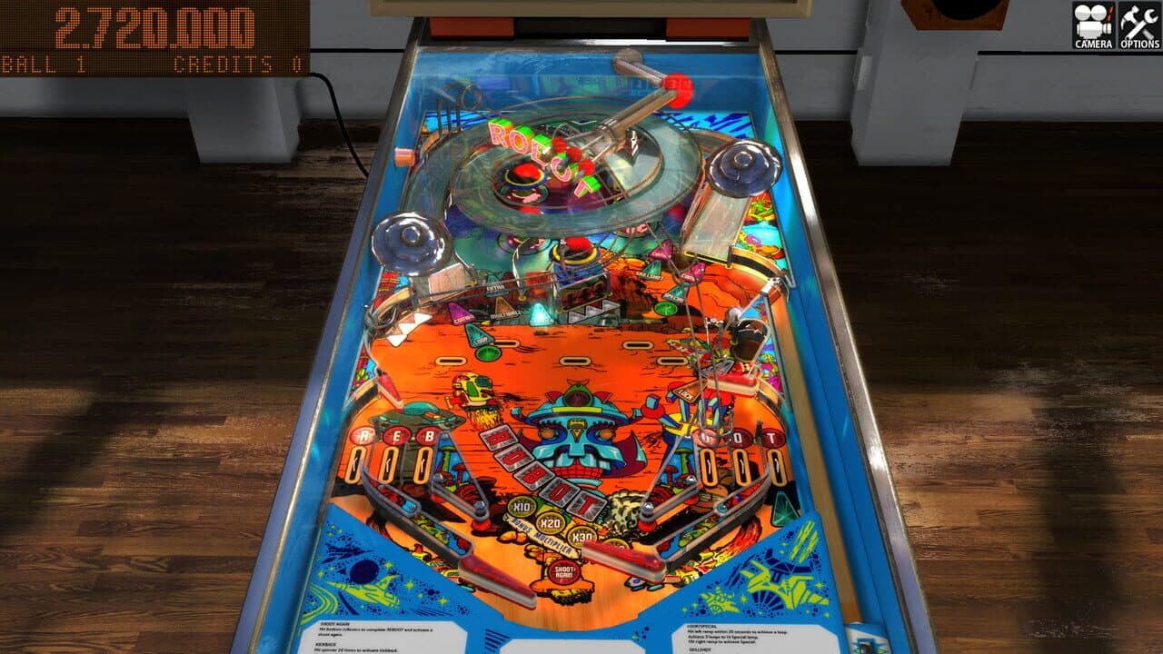 Zaccaria Pinball: Robot 2018 Table screenshot 1