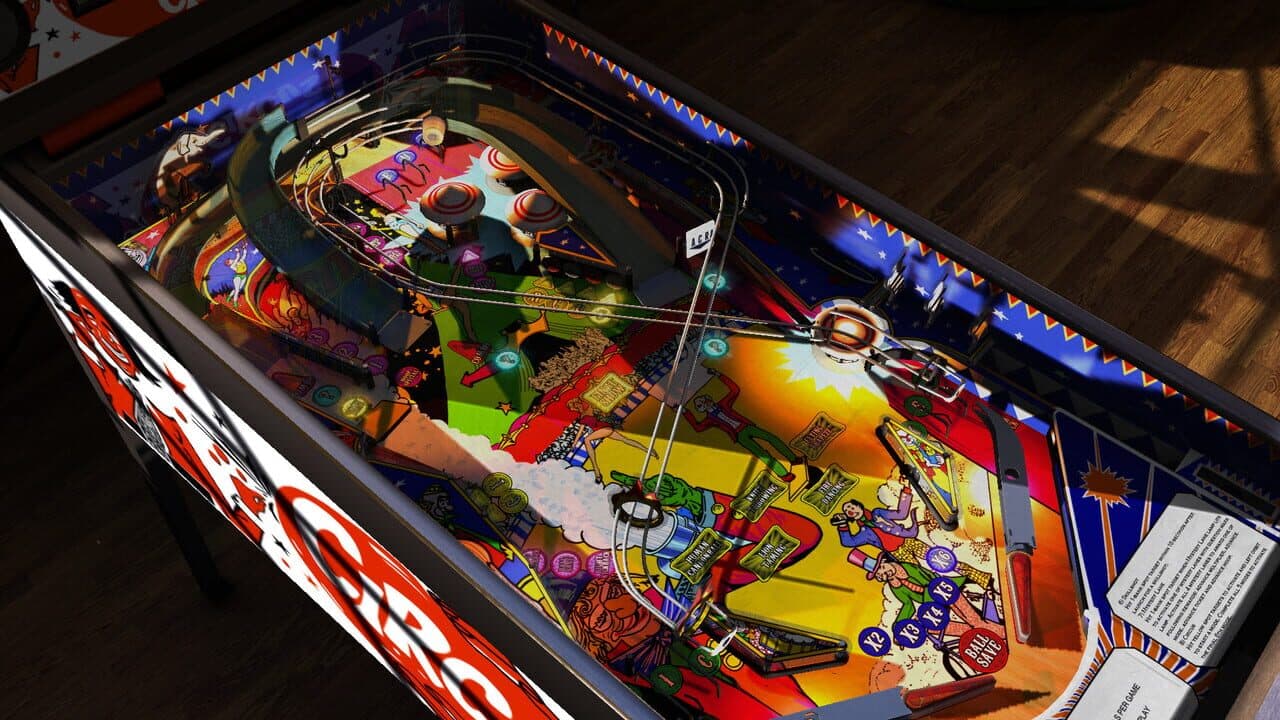 Zaccaria Pinball: Circus 2017 Table thumbnail 4