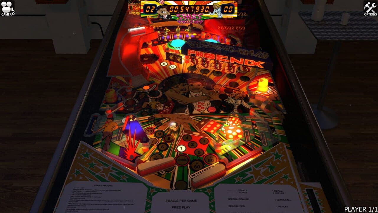 Zaccaria Pinball: Star's Phoenix Table thumbnail 3