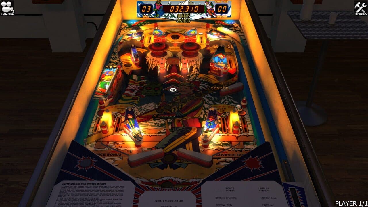 Zaccaria Pinball: Winter Sports Table thumbnail 3