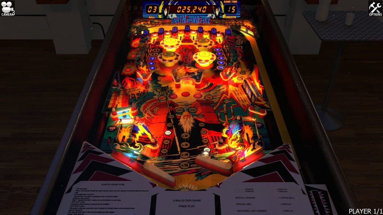 Zaccaria Pinball: Earth Wind Fire Table thumbnail 3