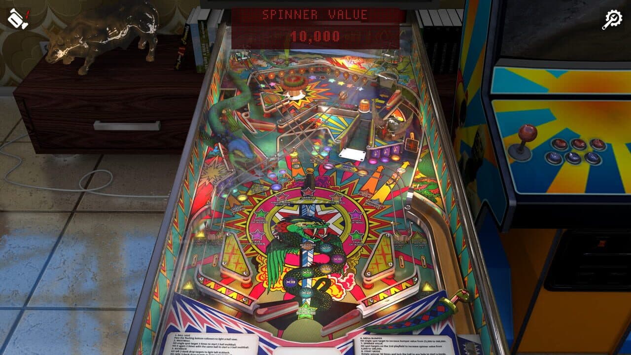 Zaccaria Pinball: Star God 2019 Table thumbnail 3