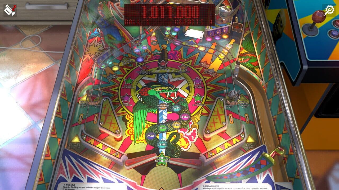 Zaccaria Pinball: Star God 2019 Table thumbnail 4