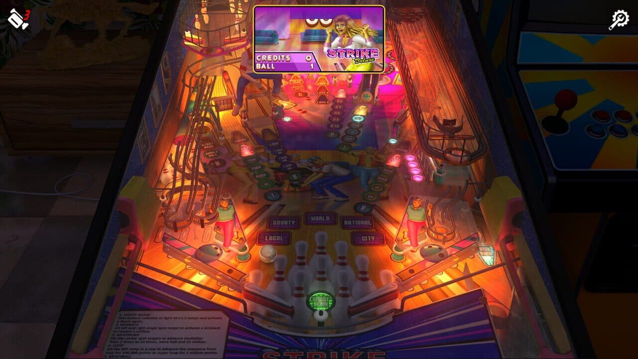 Zaccaria Pinball: Strike Deluxe Pinball Table thumbnail 4