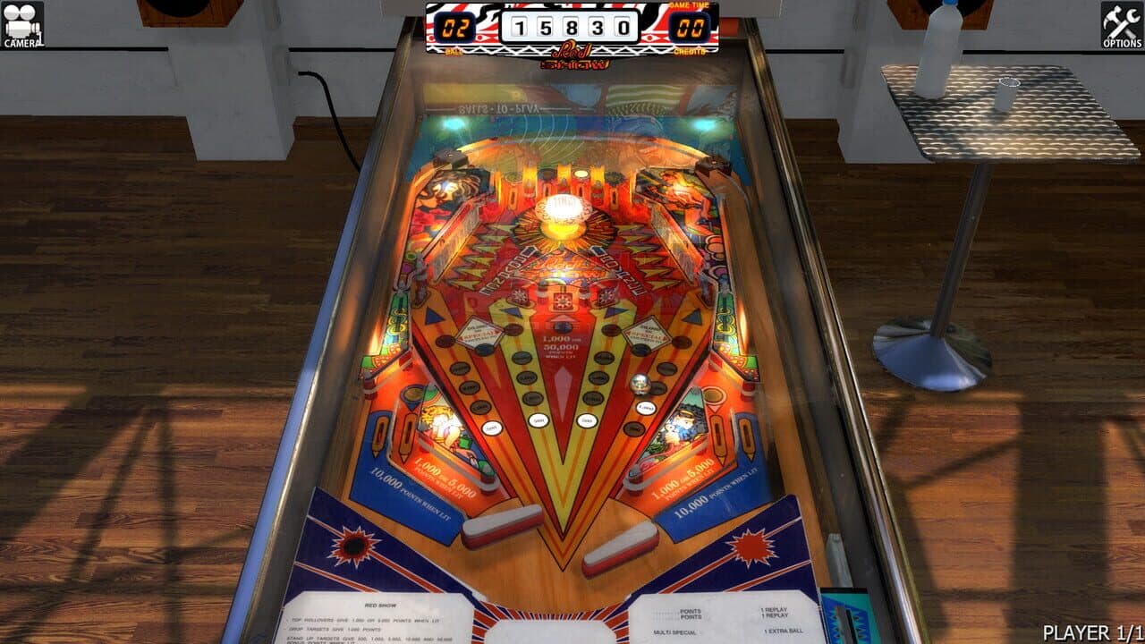 Zaccaria Pinball: Red Show Table screenshot 1