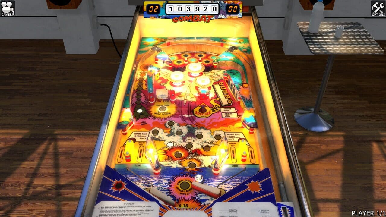 Zaccaria Pinball: Combat Table screenshot 1