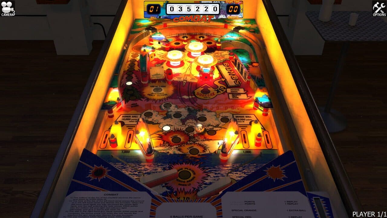 Zaccaria Pinball: Combat Table thumbnail 3