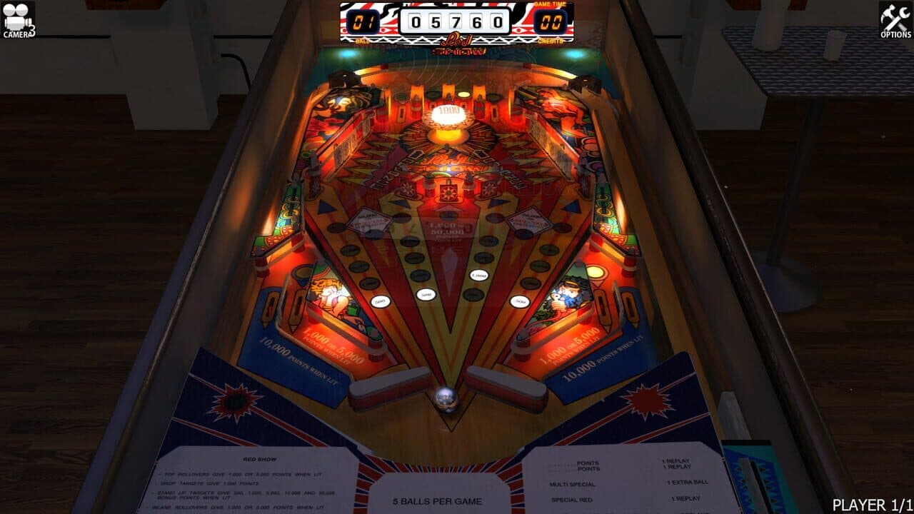 Zaccaria Pinball: Red Show Table thumbnail 3